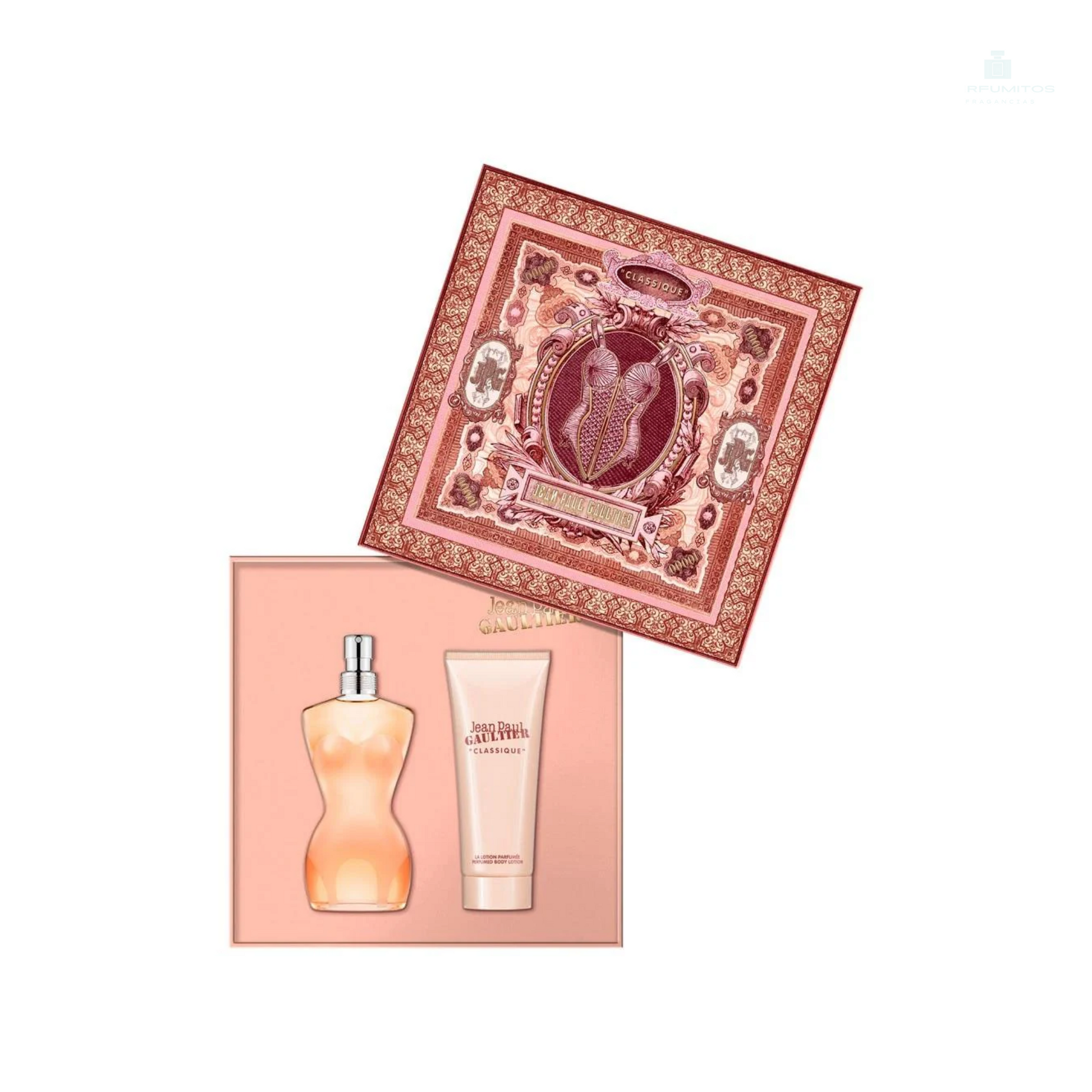Set Jean Paul Gaultier Classique 100ml Edt Spray 6ml Edt