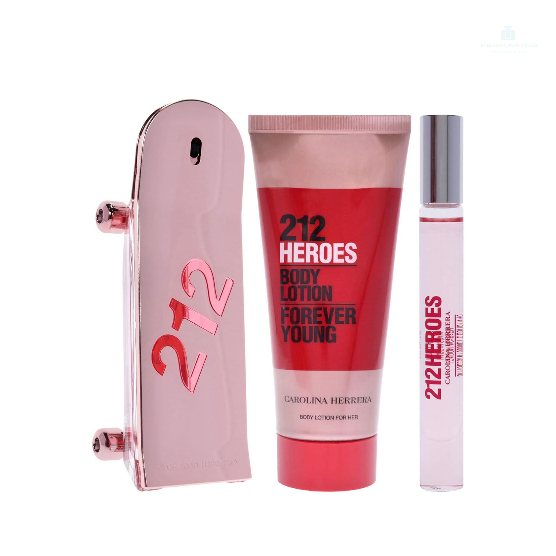 SET 212 HEROES + CREMA CORPORAL