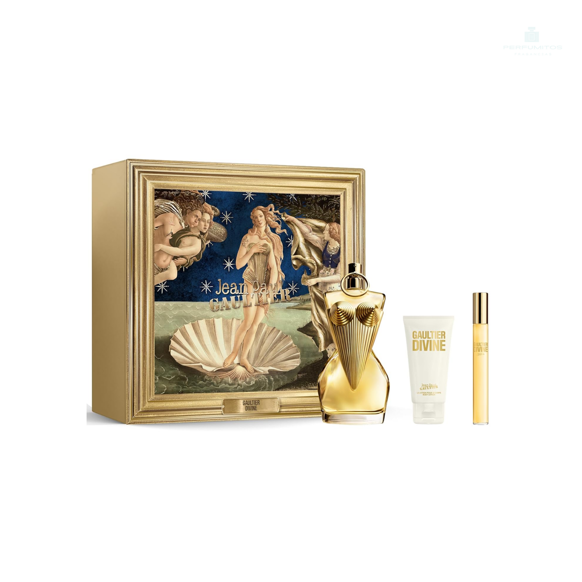 Set Jean Paul Gaultier Divine Edp 100 ml + 10 ml + Body lotion