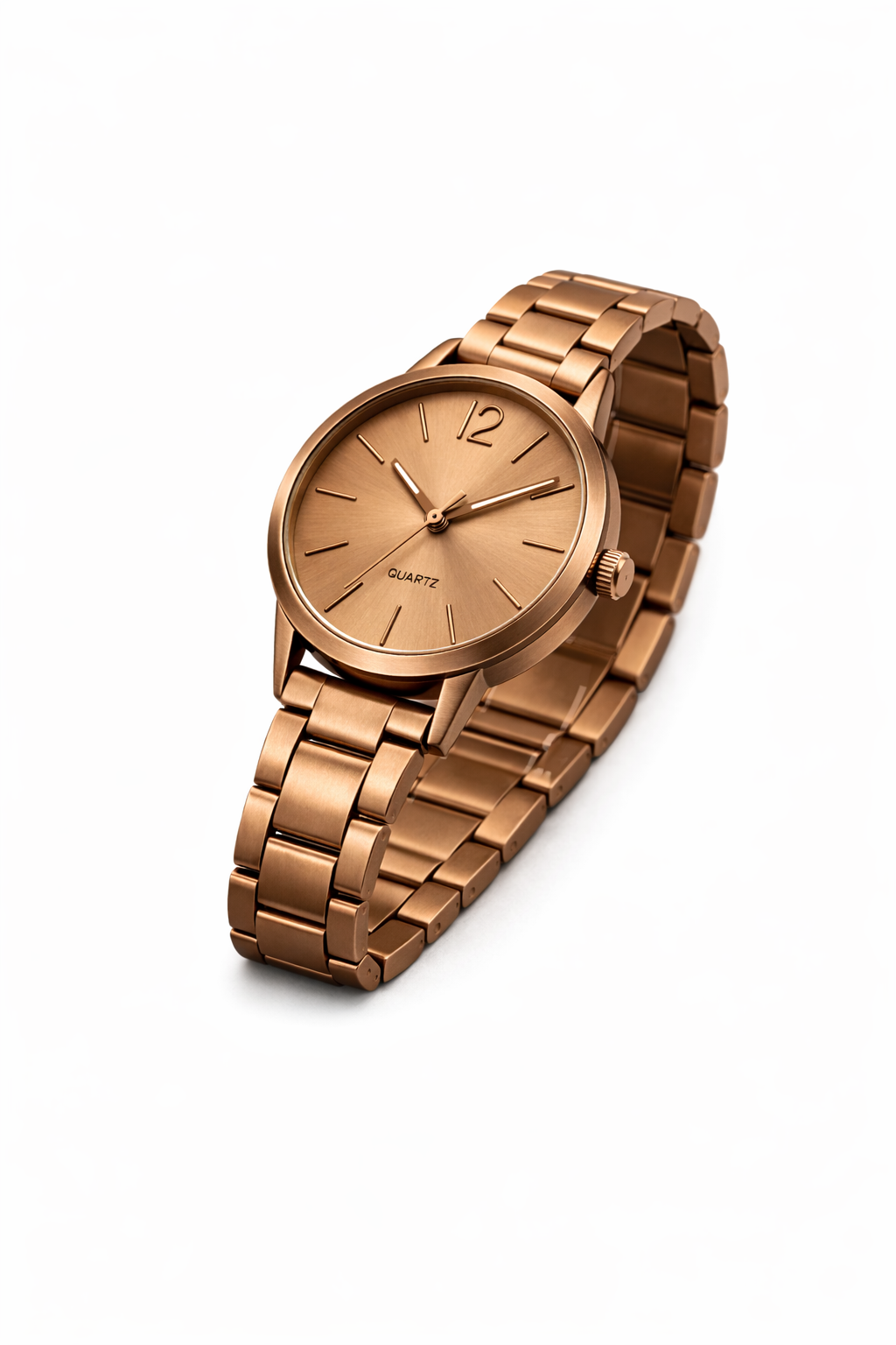 Reloj bronce Minimalista Quartz