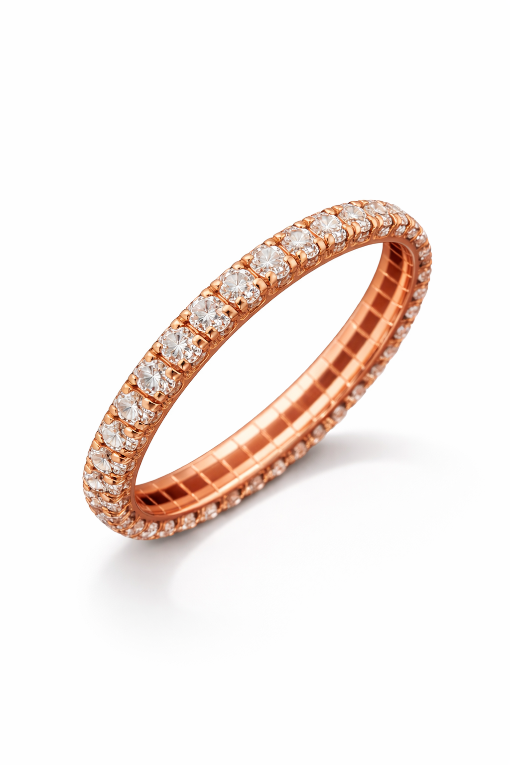 Pulsera Elegante Rose Gold con Cristales