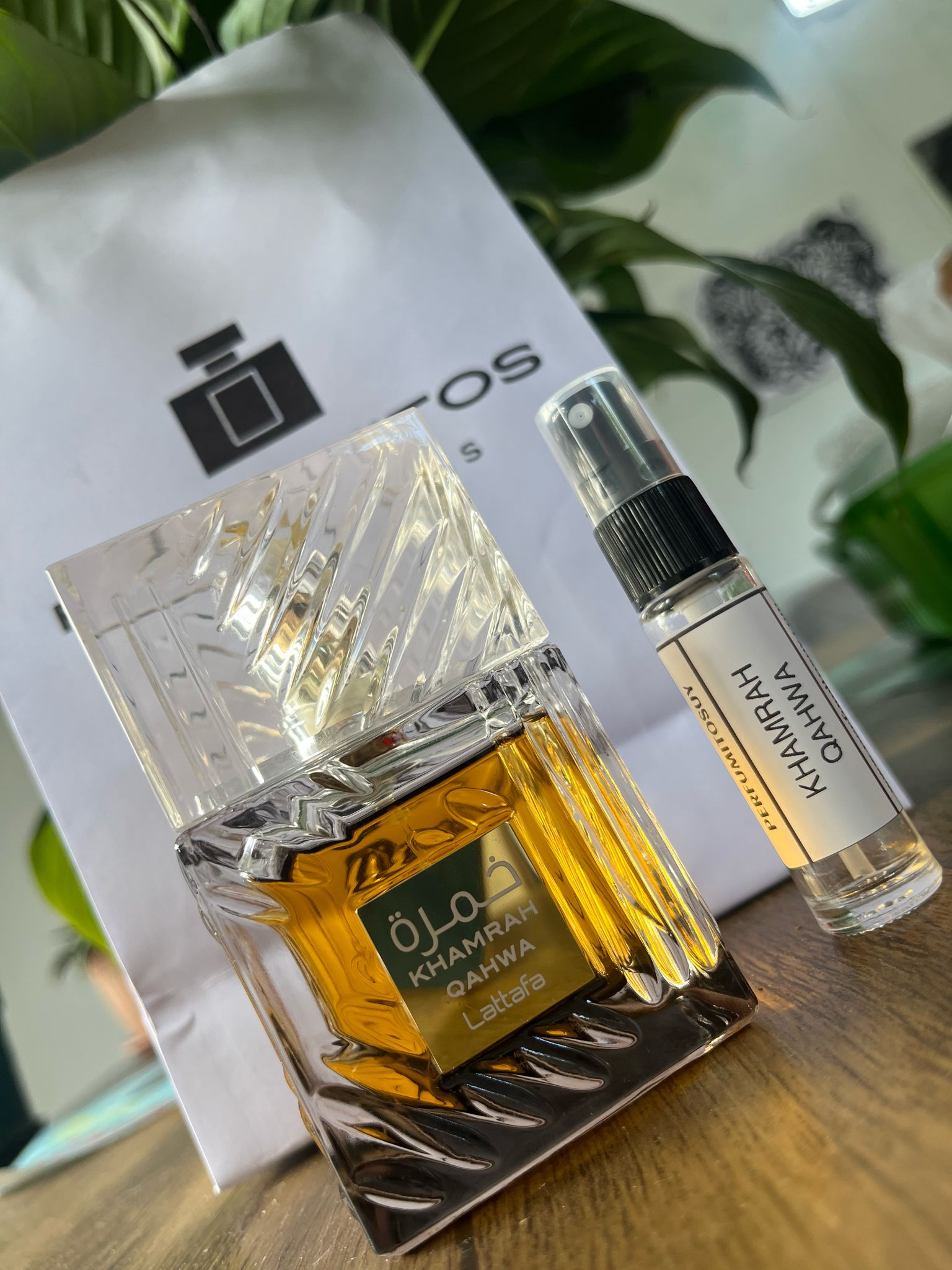 Lattafa Khamrah Qahwa Decant 10ml